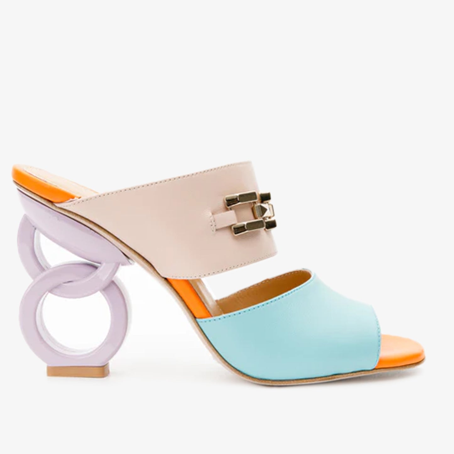 The Vouge Multicolor Leather Women Sandal Final Sale!