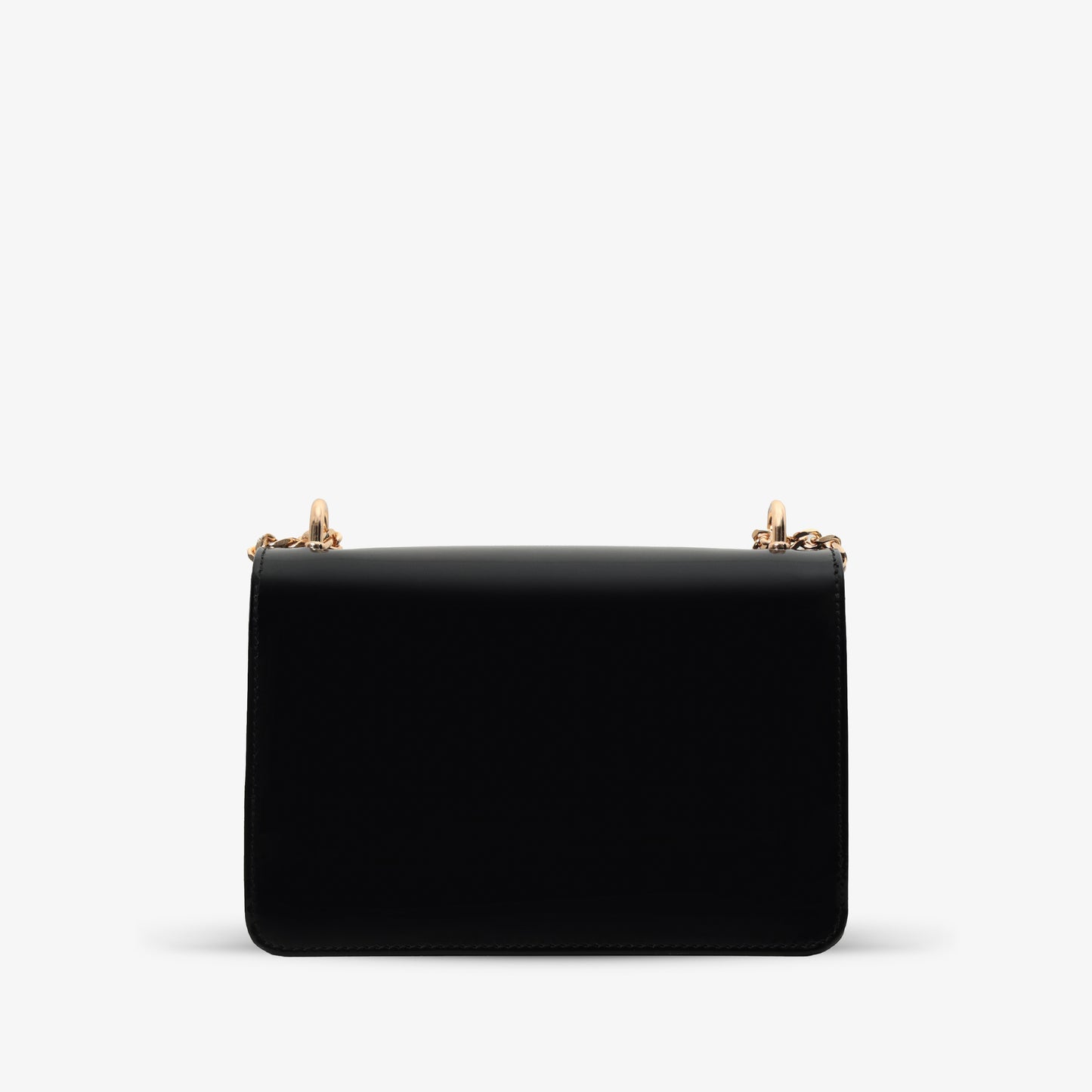 The Ferrara Black Patent Leather Handbag