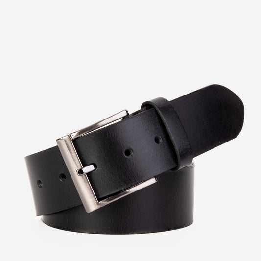 Prime Black Leather Belt