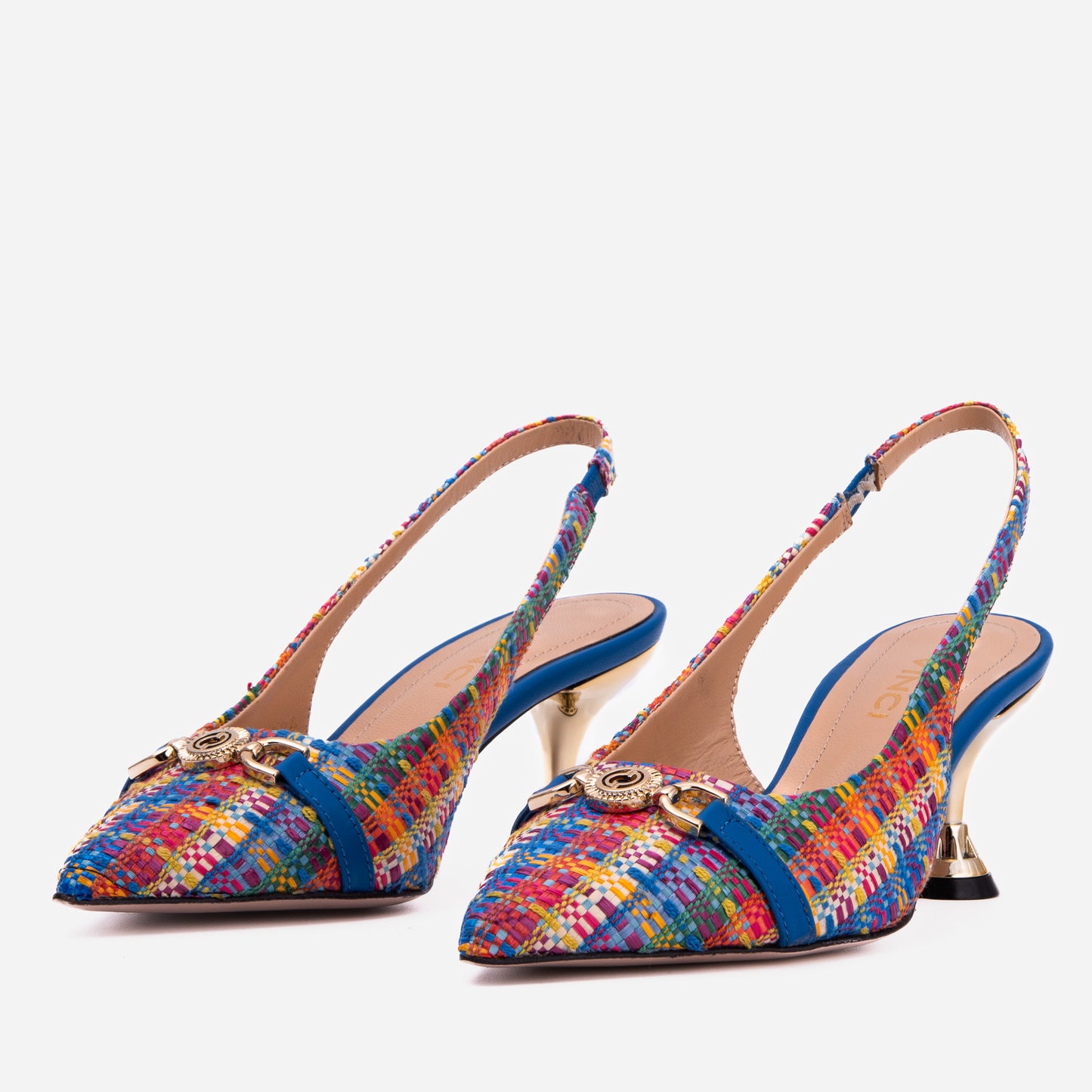 La Sandalia de Cuero Slingback para Mujeres Zoe