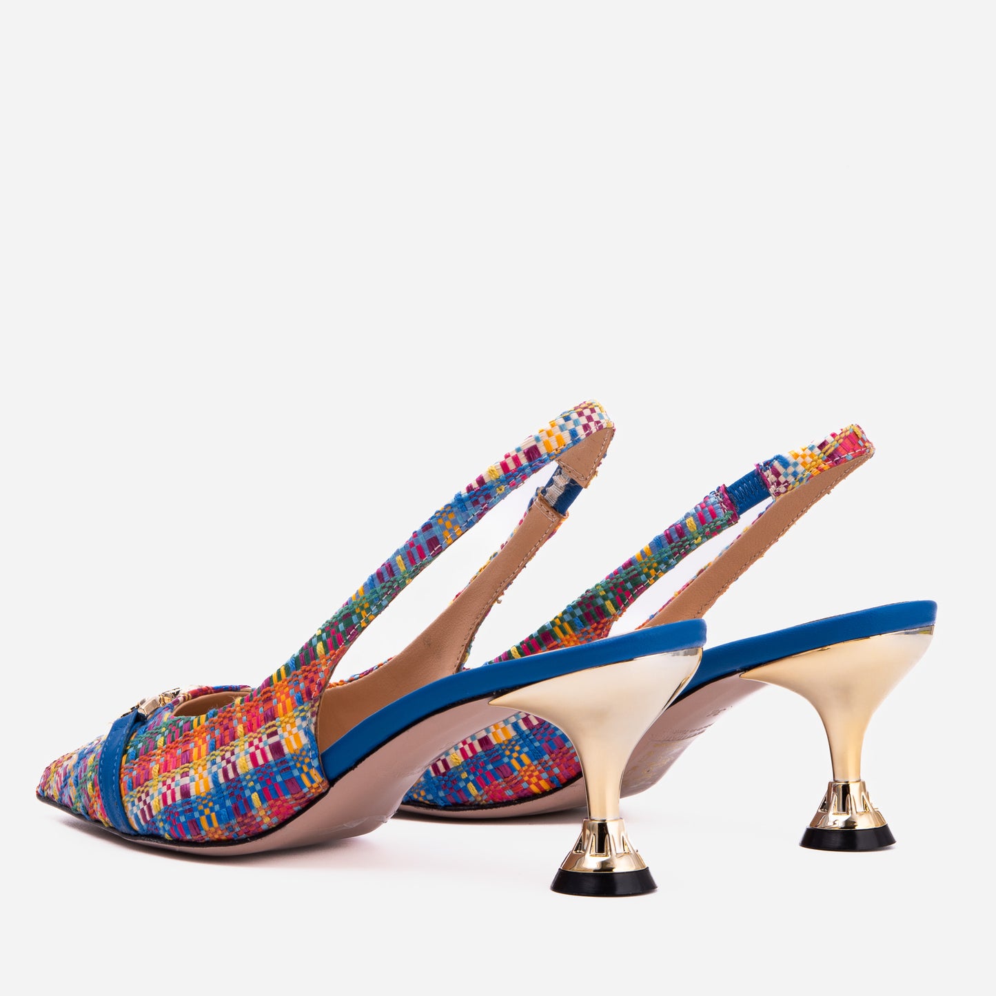 La Sandalia de Cuero Slingback para Mujeres Zoe