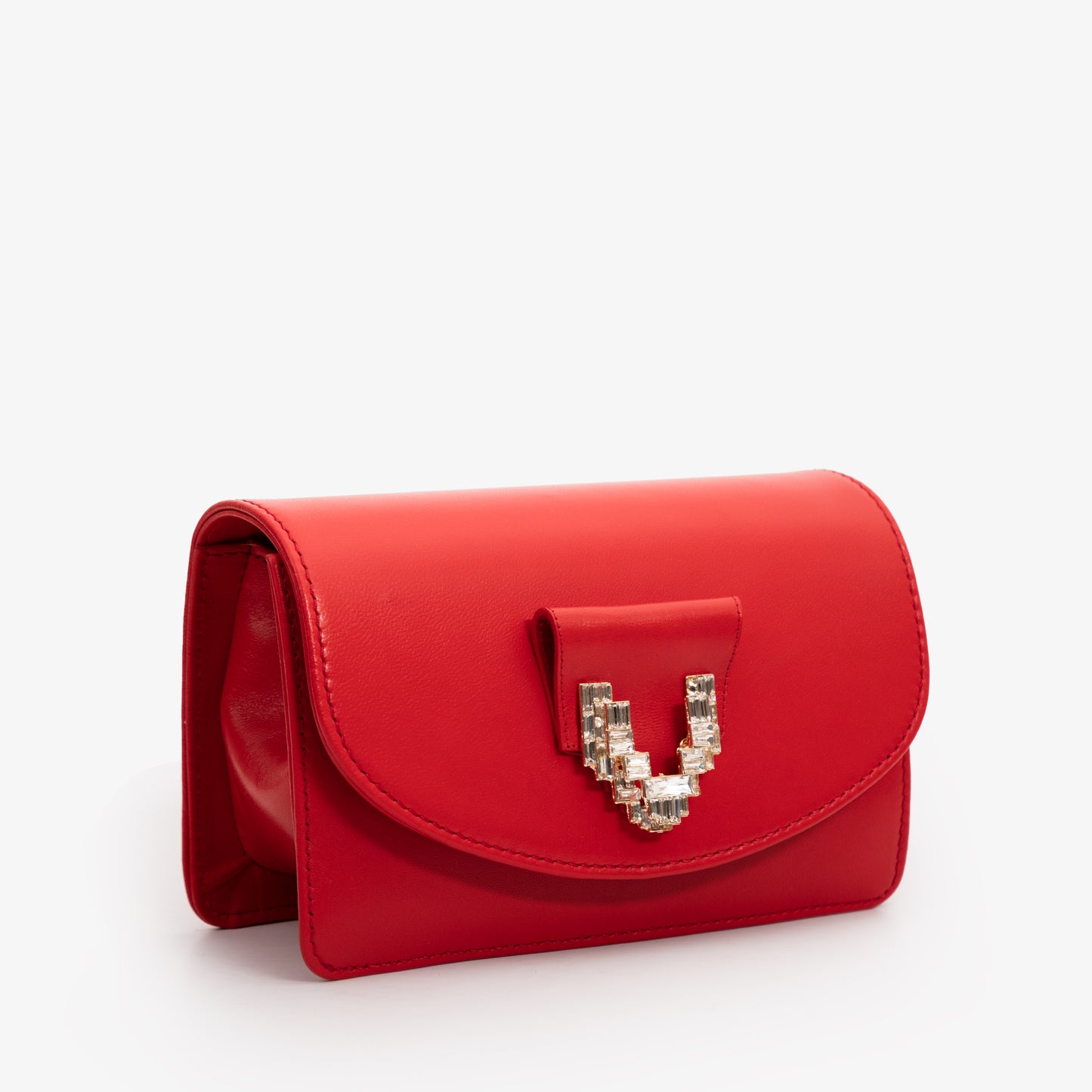 The Love Red  Leather Handbag