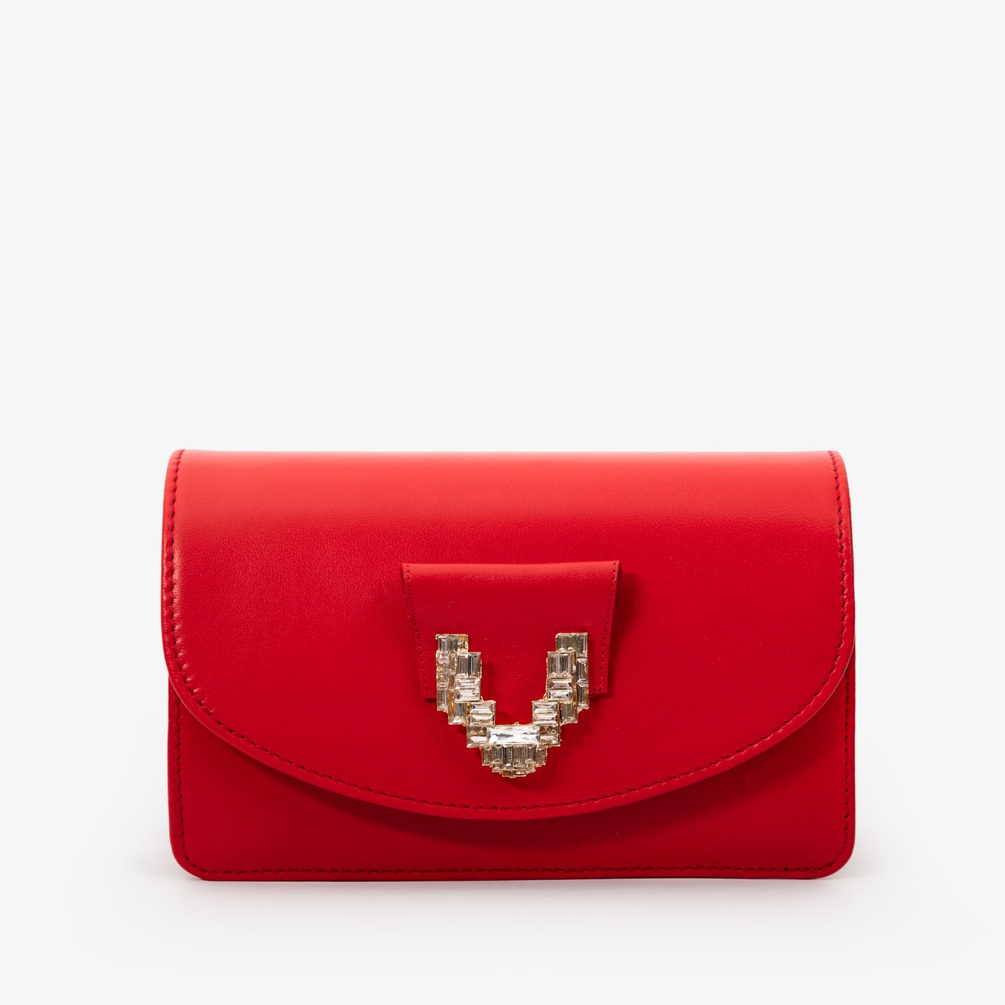 The Love Red  Leather Handbag