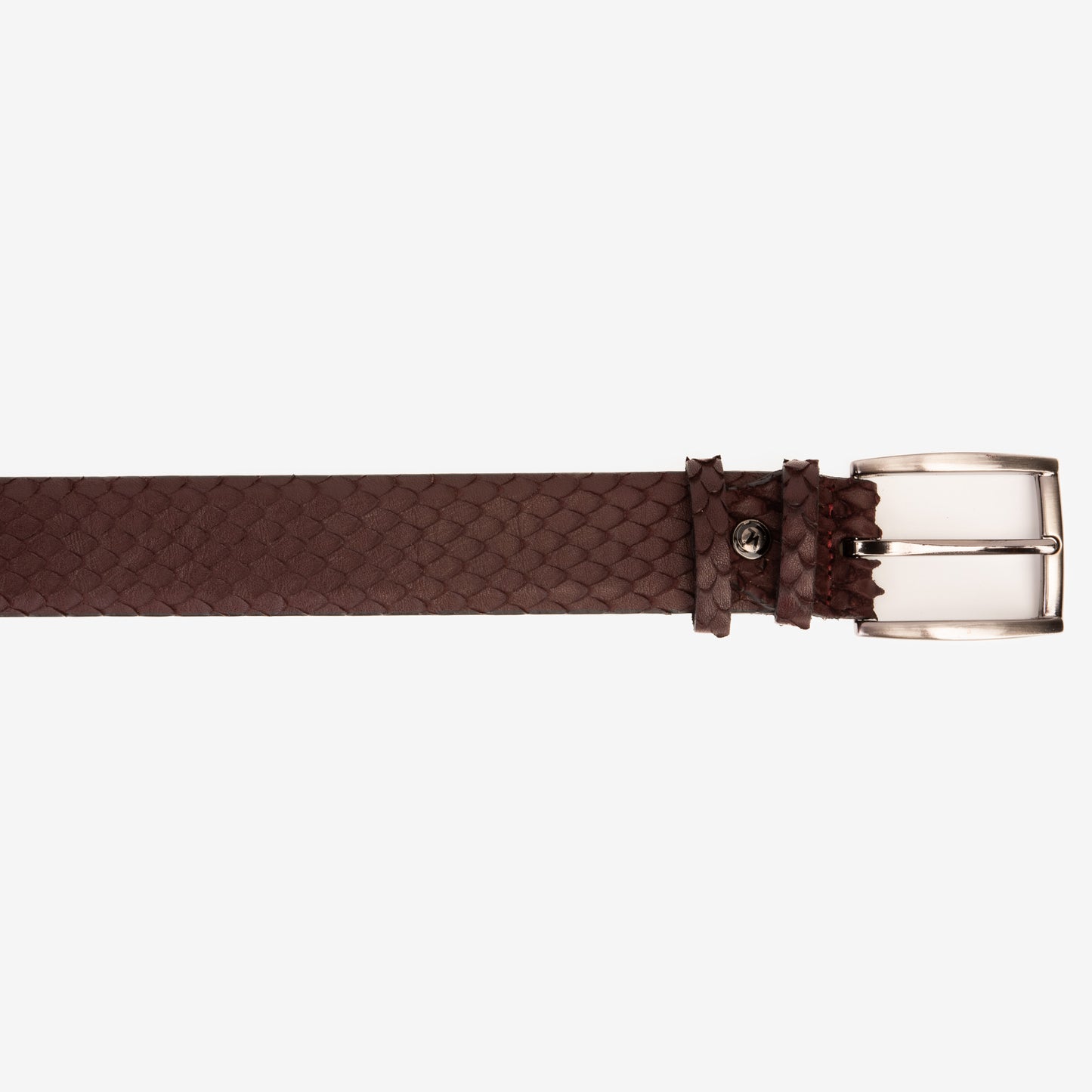 The Majesty Burgundy Leather Belt