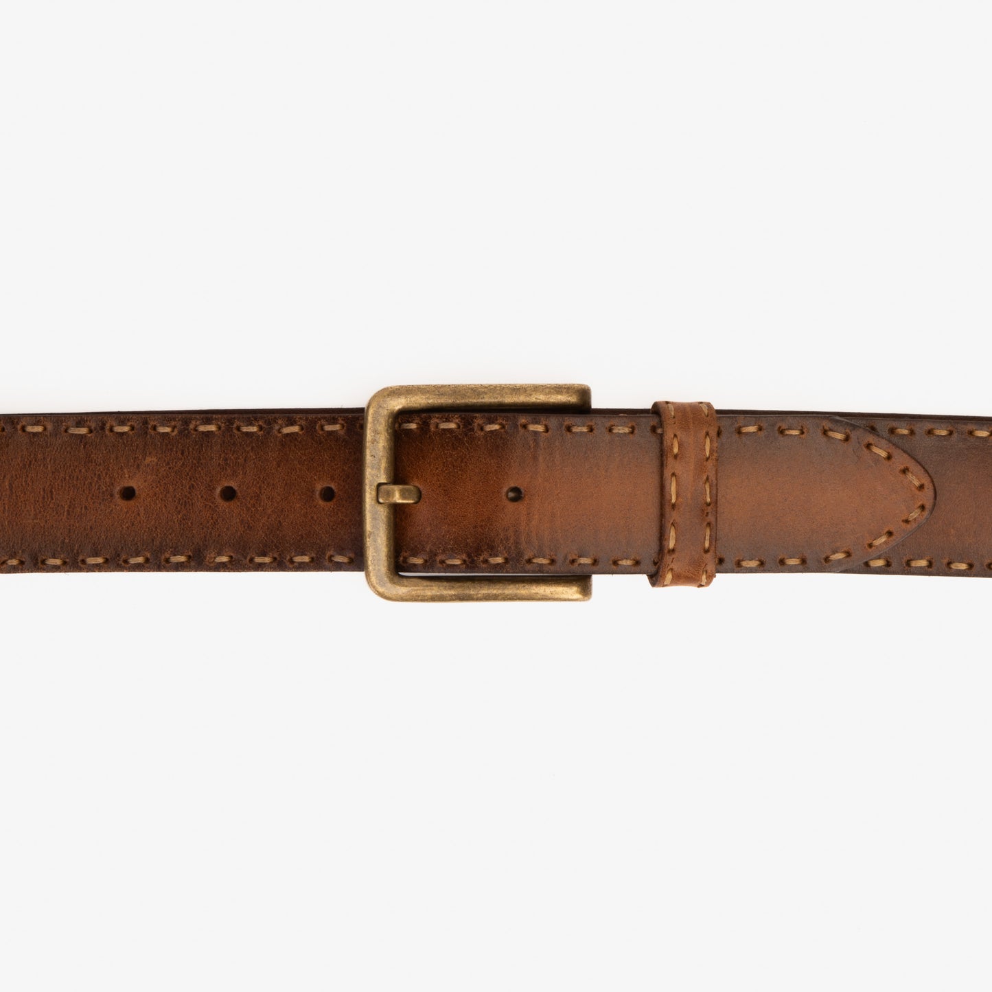 The Dakota Tan Leather Belt