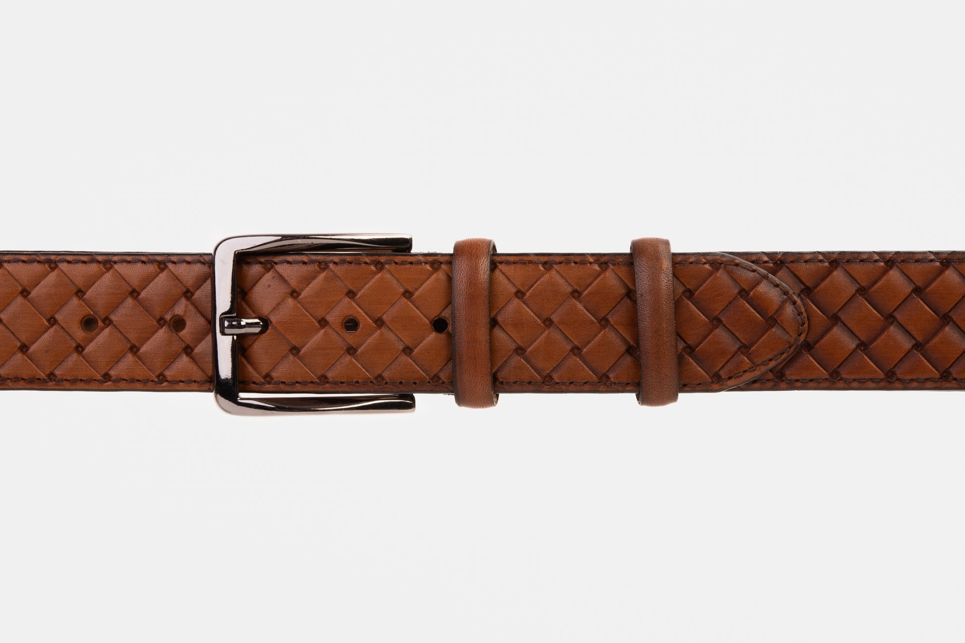 Leather Belt in Dark Brown – Turo