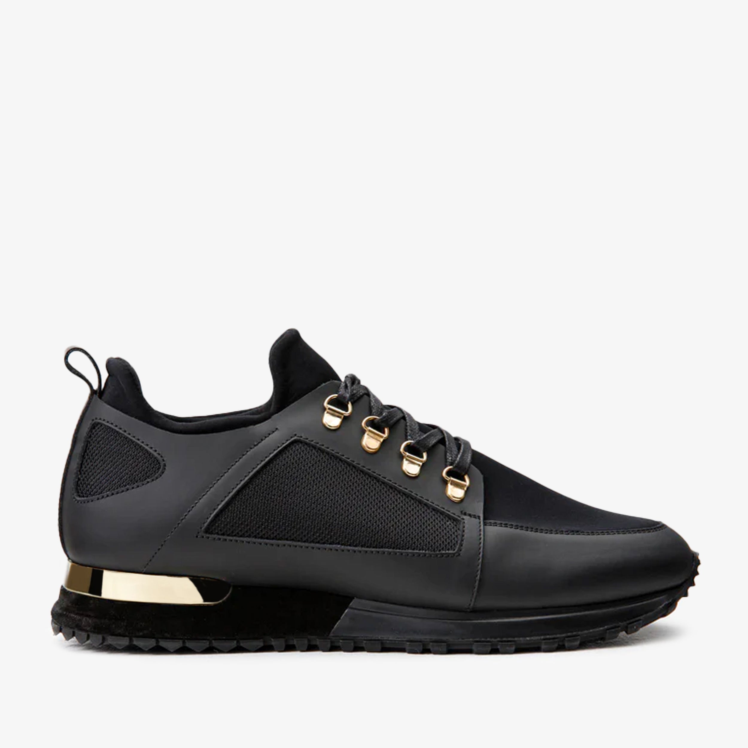 The Emir Black Leather Men Sneaker