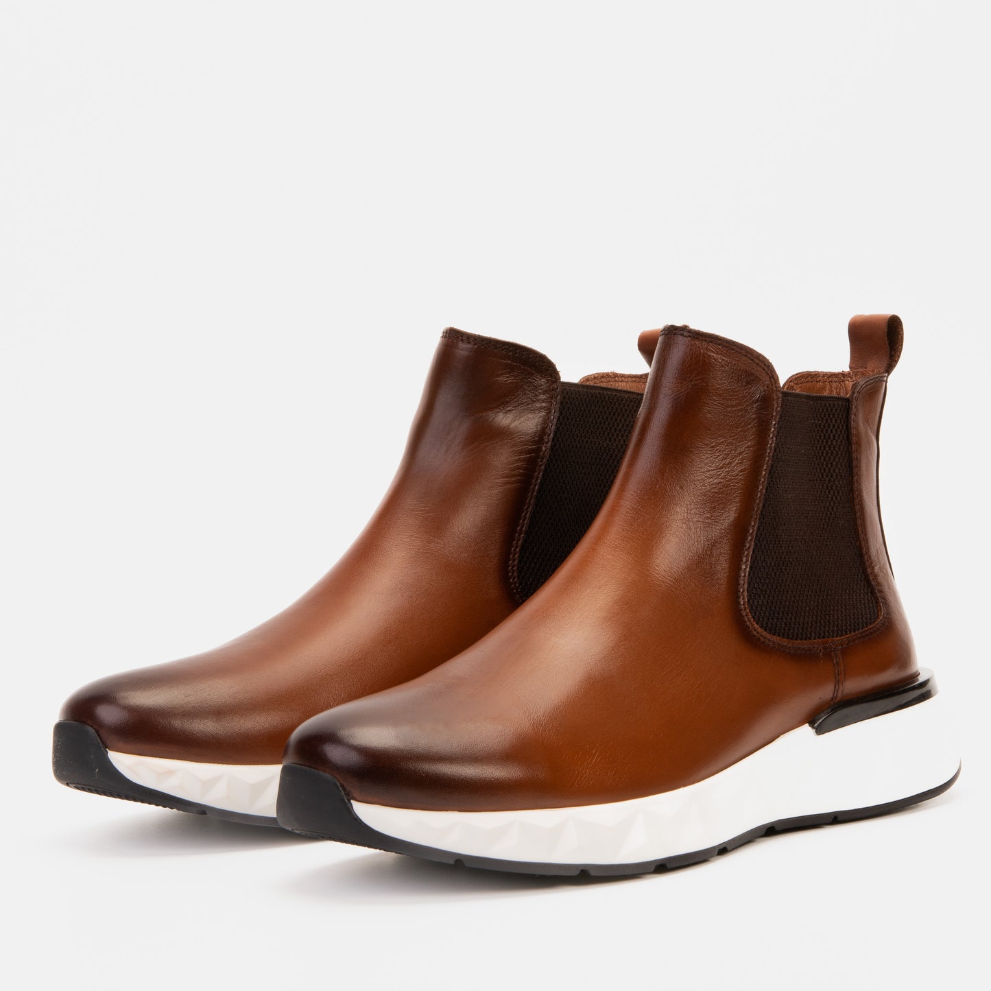 The Apex Tan Leather Men Chealsea Boot