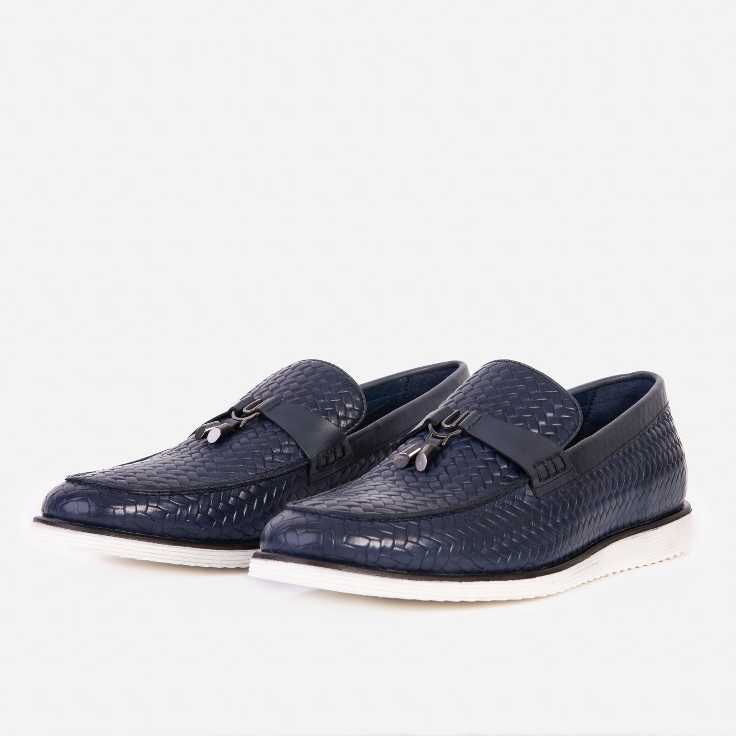 The Sperry Jeans Blue Leather Tassel Loafer Men Shoe