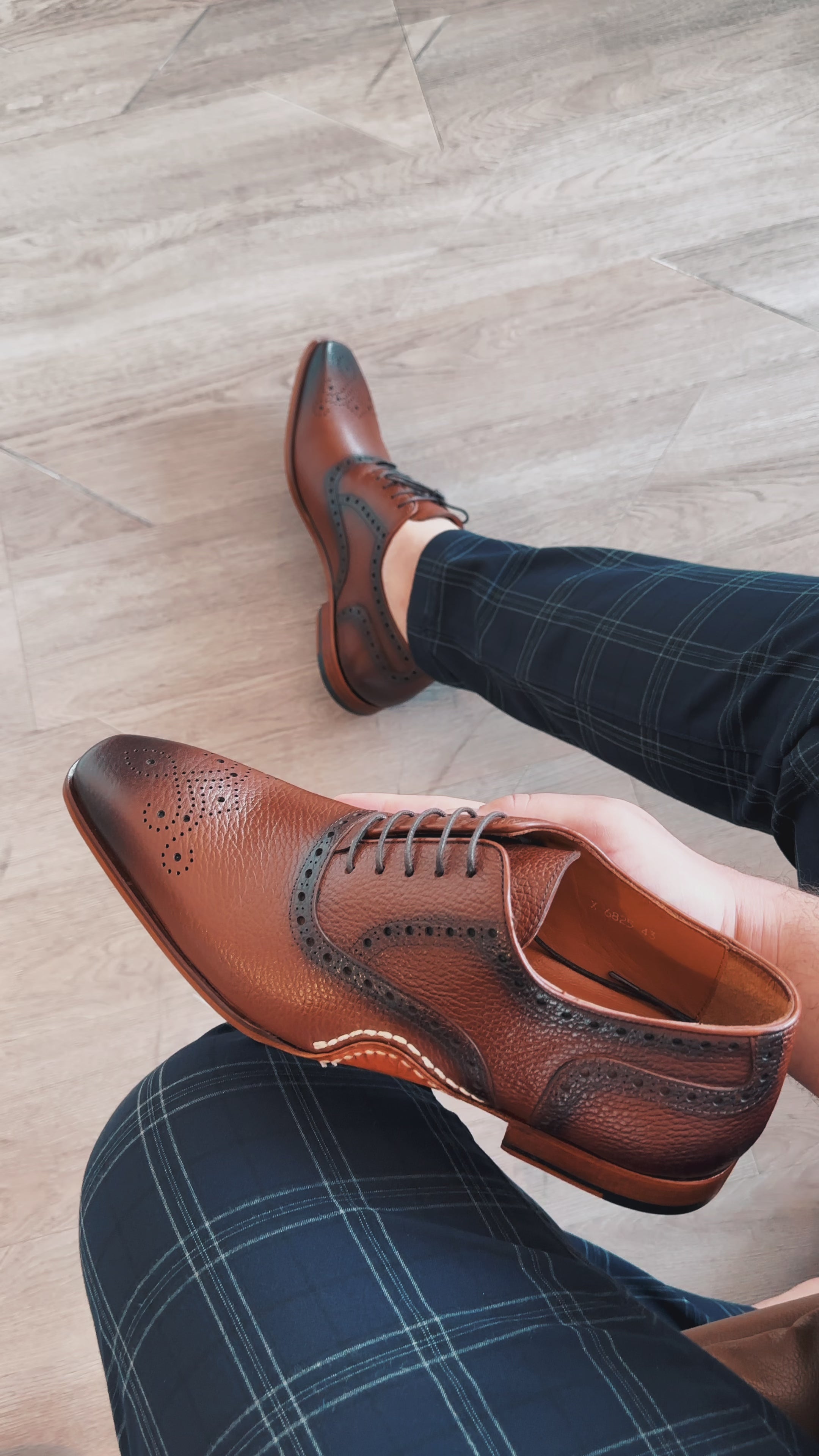 Handmade store men shoes