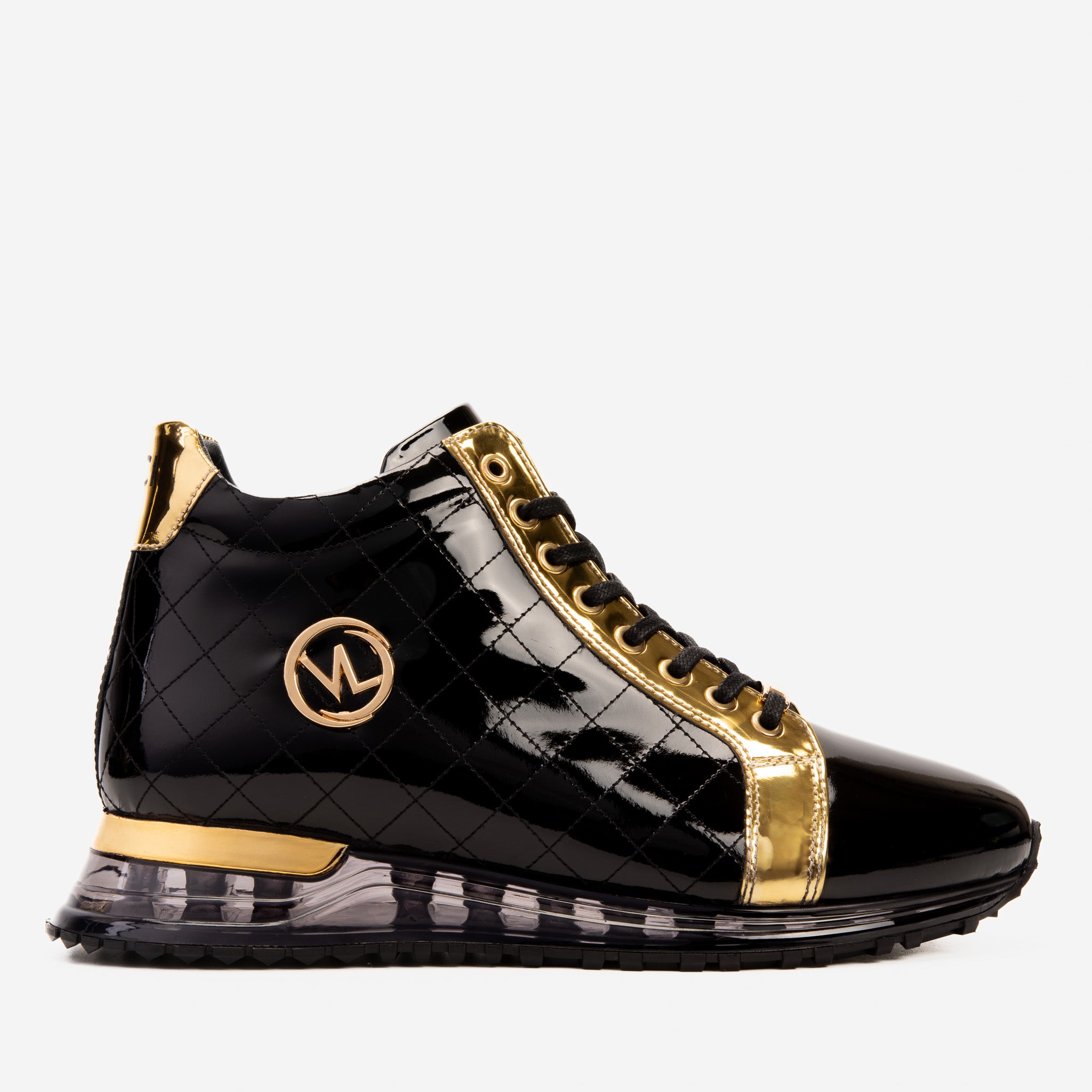 The Prestige Black & Gold  Limited Edition  High-Top Men Sneaker 