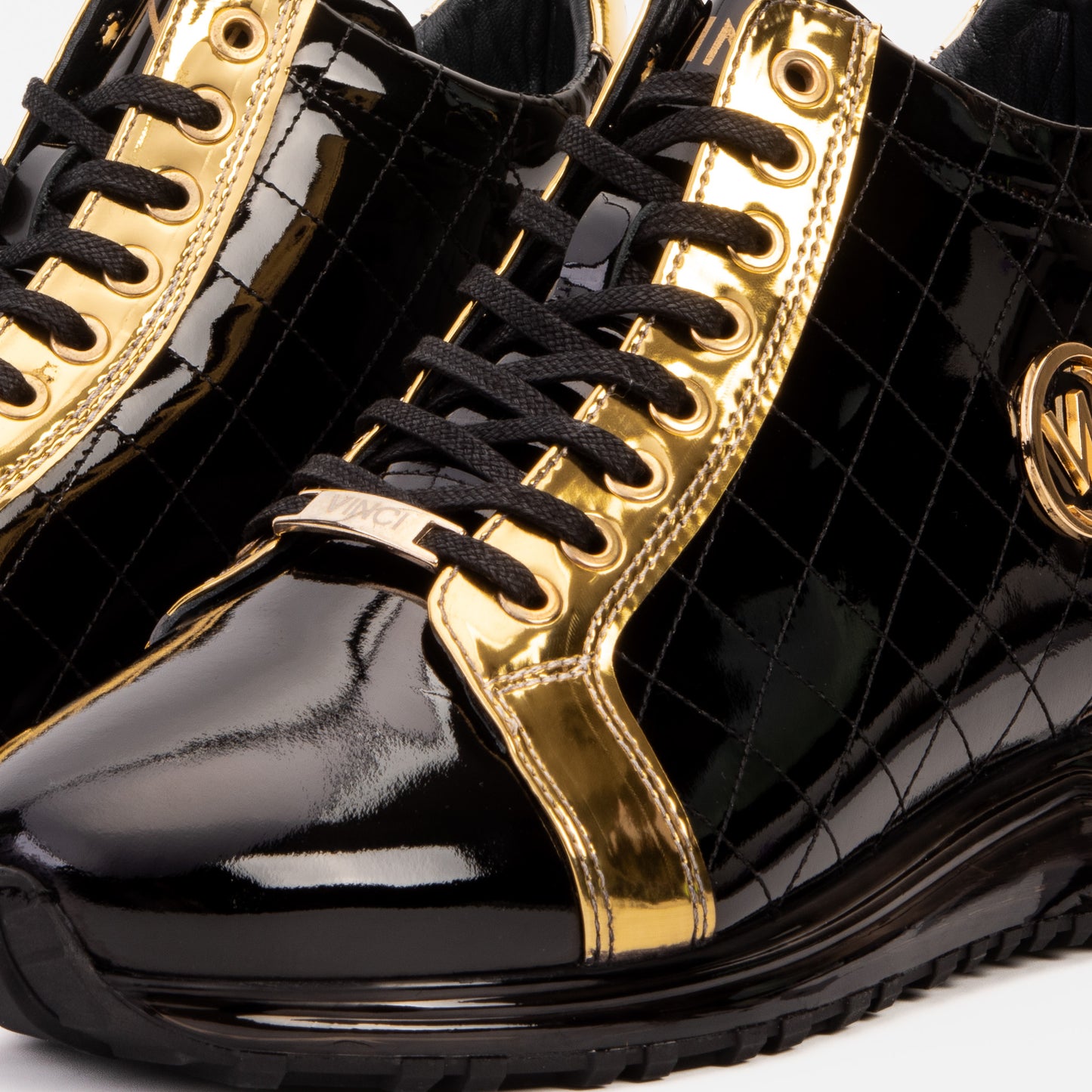 The Prestige Black & Gold  Limited Edition  High-Top Men Sneaker 