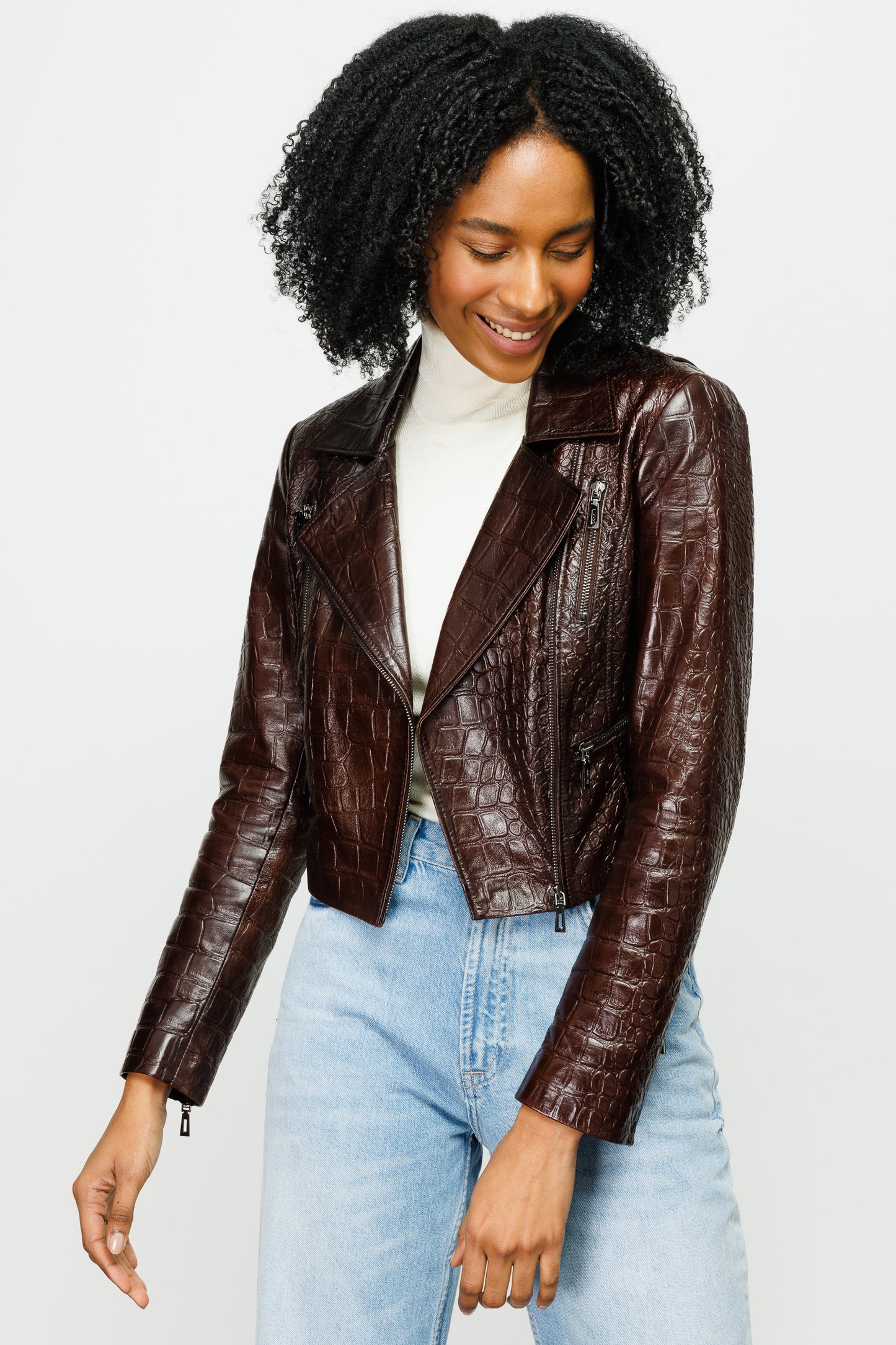The Gramola Brown Leather Jacket