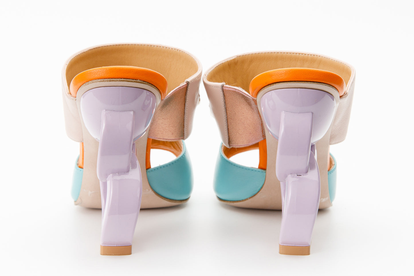 The Vouge Multicolor Leather Women Sandal Final Sale!