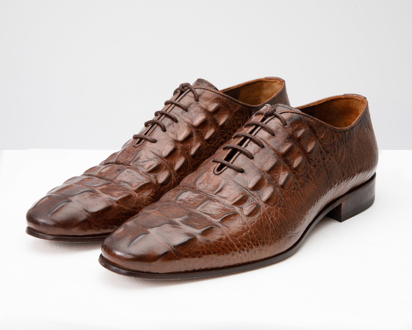 The Randor Brown Leather Oxford Men Shoe – Vinci Leather Shoes