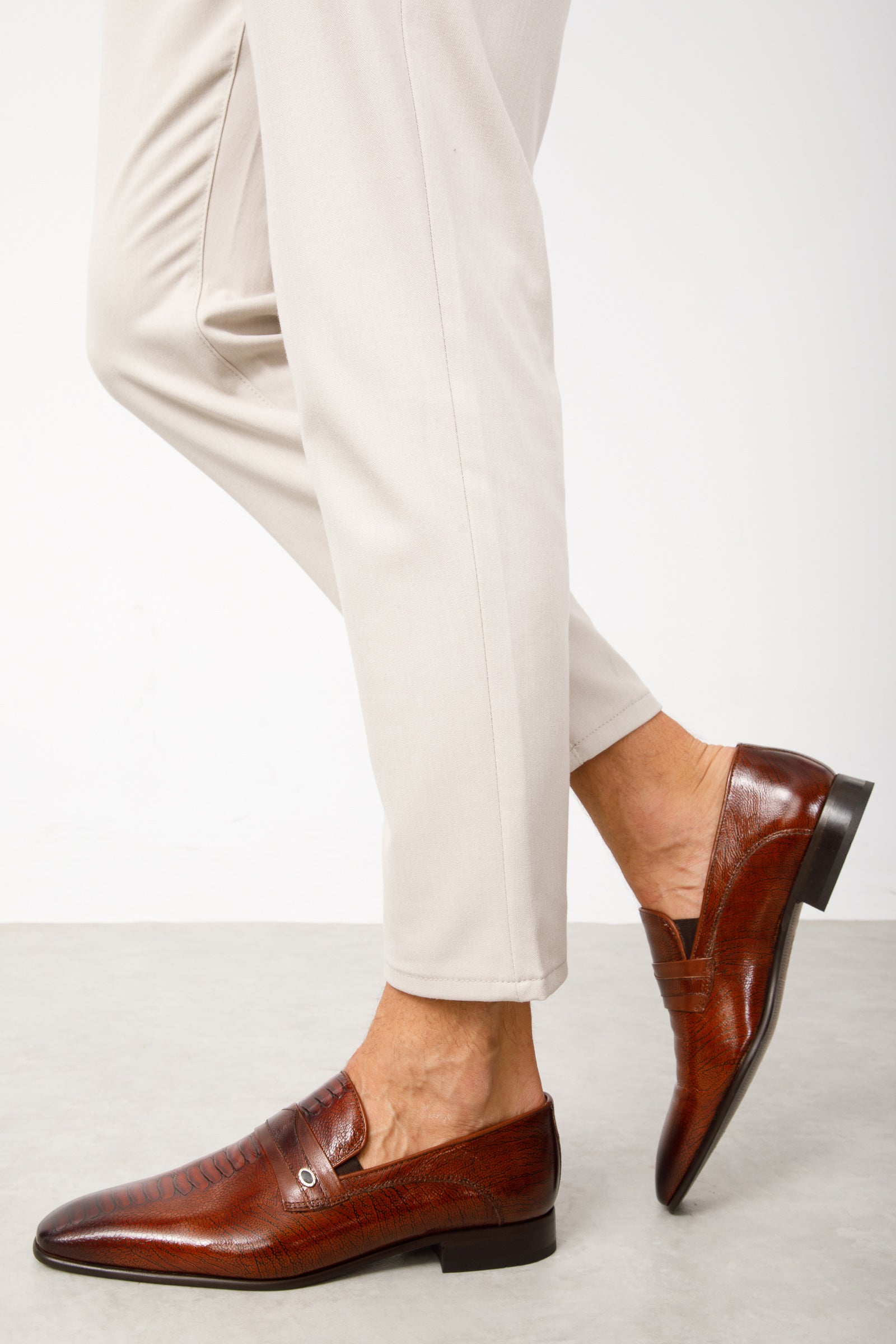 Tan on sale penny loafers