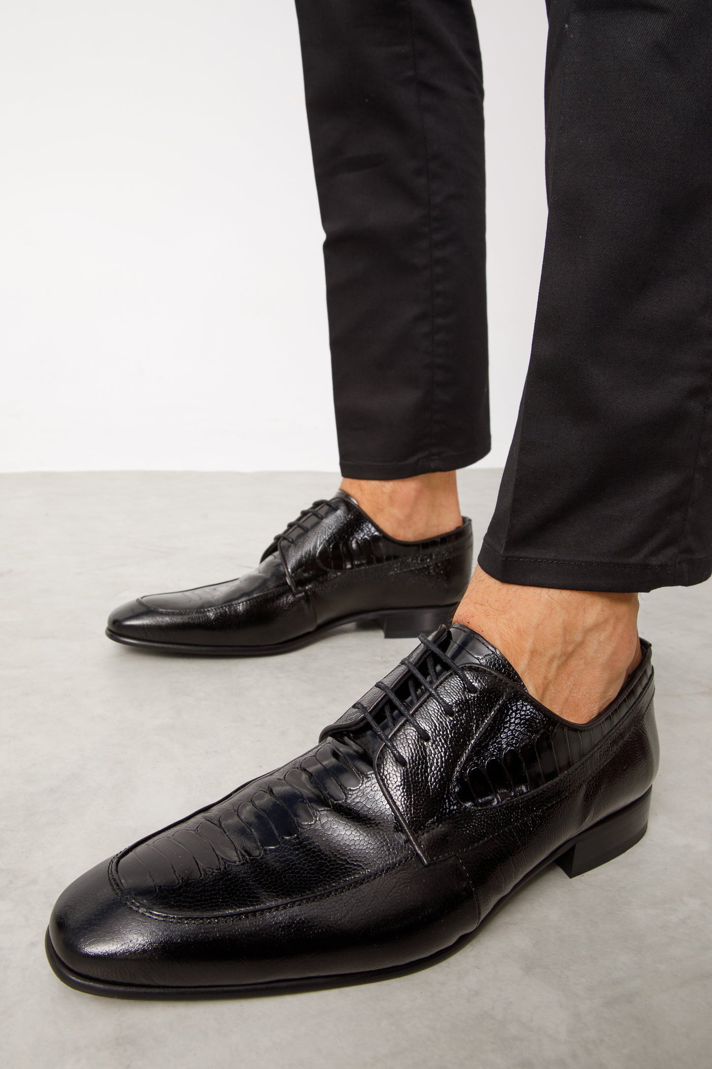 The Martin Black Leather Derby Men Shoe Final Sale!